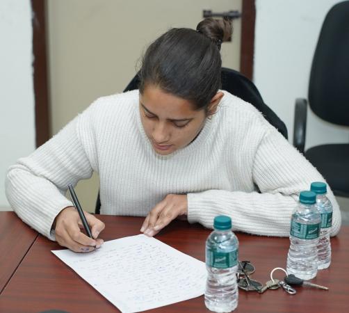 Creative Writing Competition on 29-11-2025 in the 14th Youth Festival